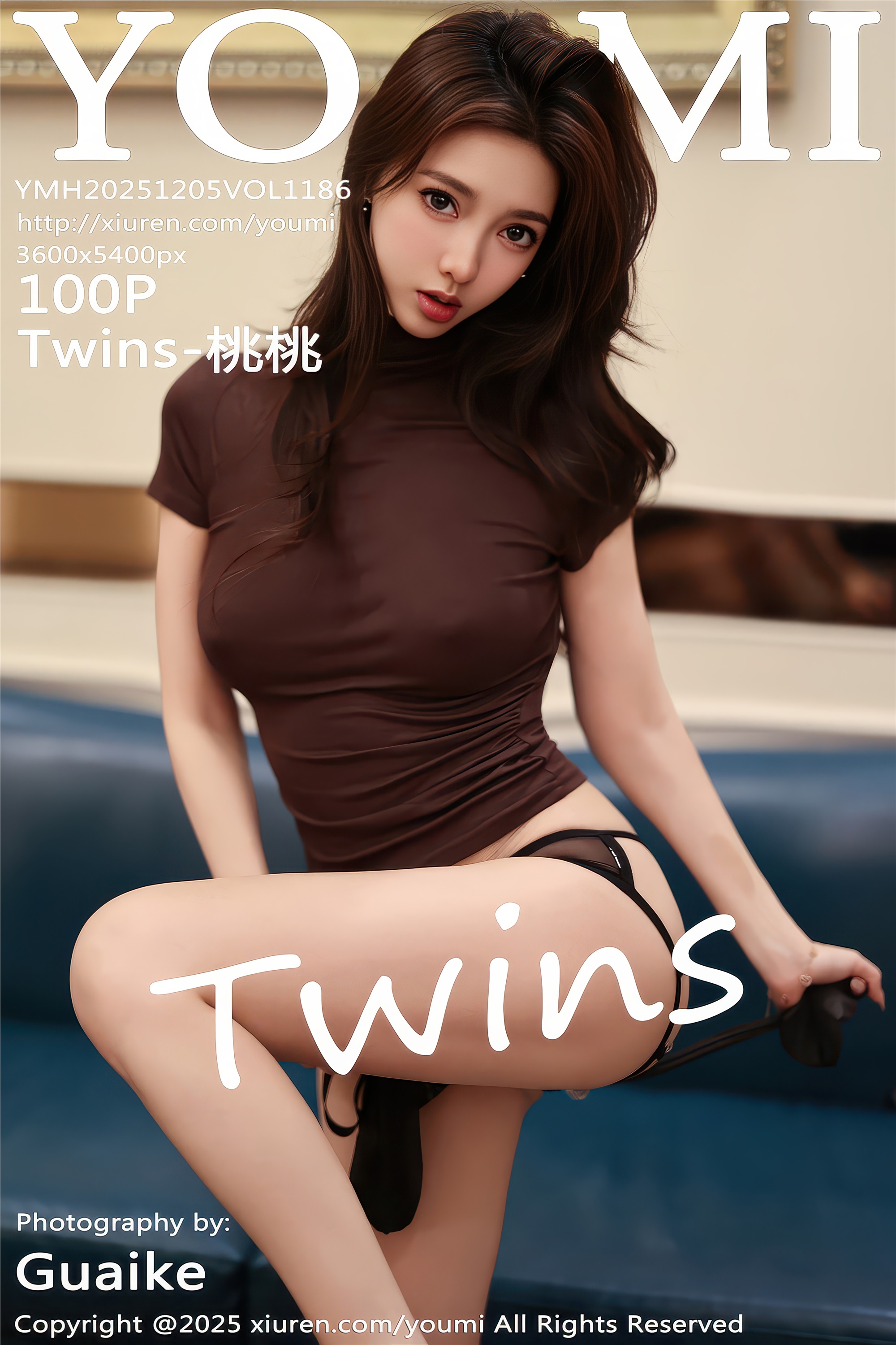 YouMi尤蜜荟 2025.12.05 VOL.1186 Twins-桃桃